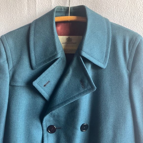 1960s 1970s Double Breasted Topcoat - Picture 3 of 13